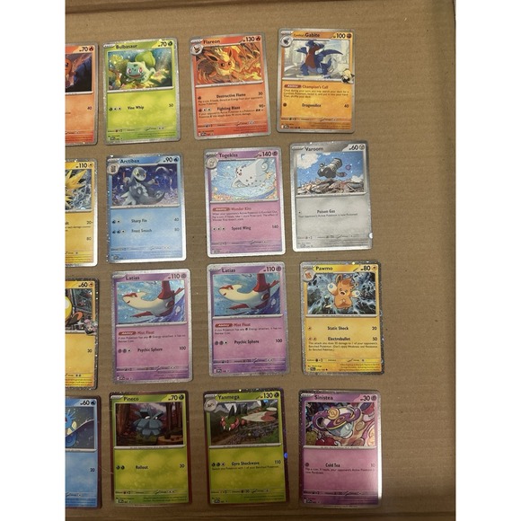 Lot of 20 Cosmos Holos WITH SWIRLS LP-NM Pokemon Cards Black Star Promos